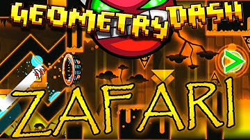 Geometry Dash 2.1 Demon | ZAFARI by Rustam ~ CAT, THE MONKEY