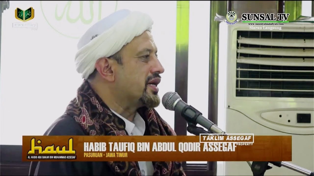 Ceramah Haul Al Habib Abubakar Assegaf Gresik | Habib Taufiq Assegaf