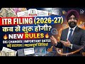 WHEN WILL ITR FILING START FOR AY 2026-27  !  LATEST INCOME TAX UPDATE