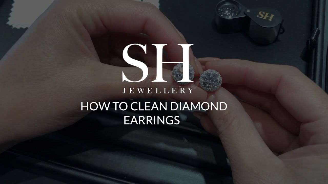 How to Clean Diamond Earrings