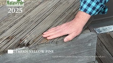 Mataverde Ipe Wood Decking 15 Year vs 28 Year Weathering Test