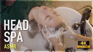 ASMR / Complete relaxation with scalp massage and head spa