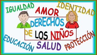 DERECHOS DE LOS NIÑOS, VIDEO INFANTIL  CHILDREN`S RIGHTS VIDEO IN SPANISH