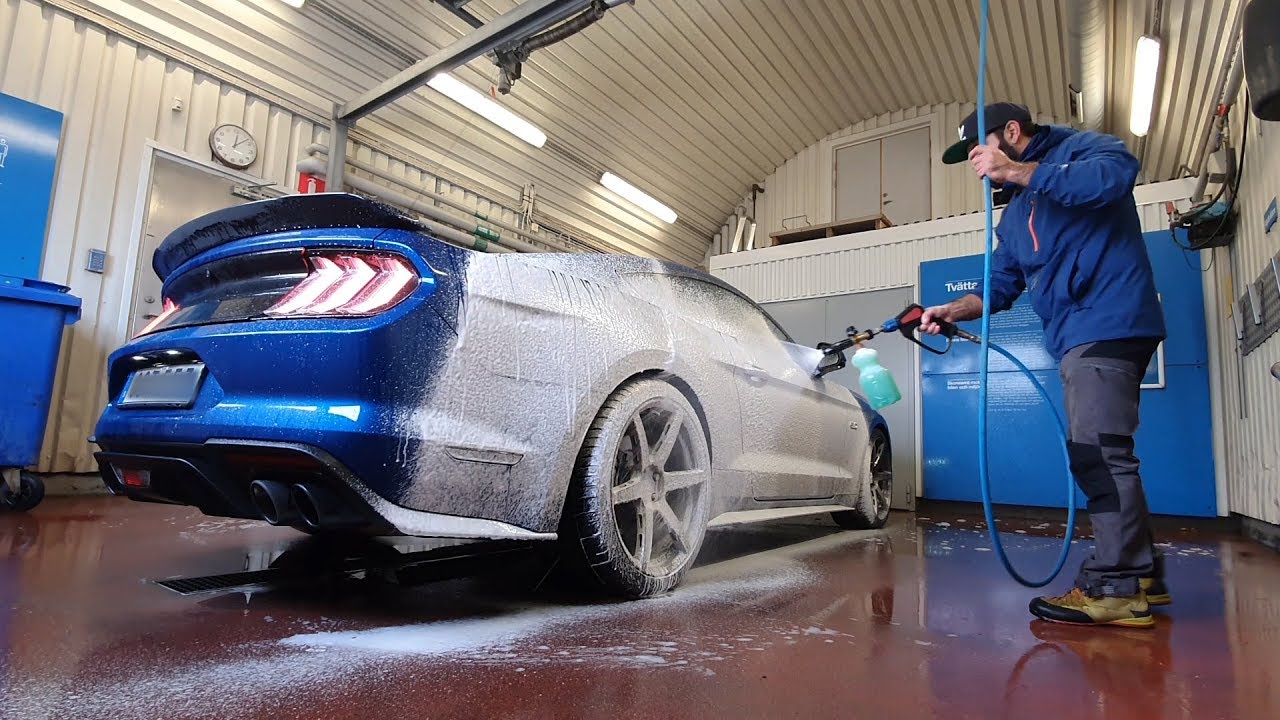 2018 Ford Mustang GT Full exterior wash timelaps YouTube 2018 Ford Mustang GT Full exterior wash timelaps YouTube