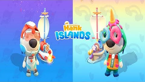 New Update!!! My Talking Hank: Islands - Race Event Gameplay Full Screen (Android, iOS Game)