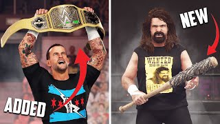 25 Things Updated/Added/Changed in WWE 2K24 ECW Pack
