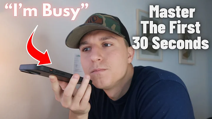 Insurance Agents: How to Overcome "I’m Busy" & ALL Intro Objections