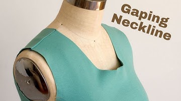 Pattern Drafting Tutorial | How To Eliminate Front Bodice Gaping
