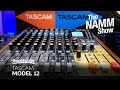 TASCAM Model 12 Digital Mixer/Recorder at Winter NAMM 2020