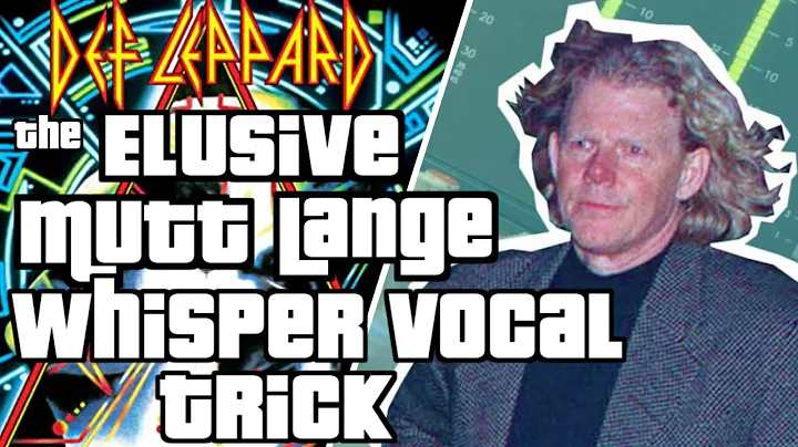 The Greatest Mutt Lange Vocal Trick