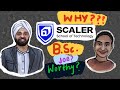 Exploring secure careers with scaler school of technology from program director  why bsc for job 