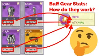 BUFF GEARS GUIDE! The stats only affect your gear! One Punch Man: The Strongest