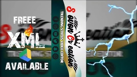 KOLAVERI 💥🔥♥️ TREND XML|NEW XML|FREE XML|#xml #alightmotion #edit