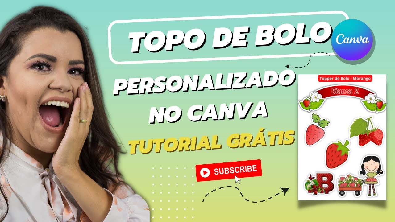 Topo de bolo feminino: dicas, tutoriais e modelos para imprimir