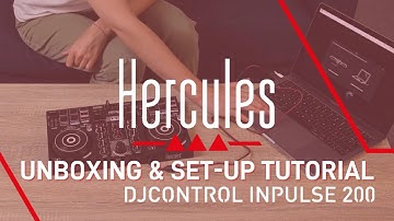 DJControl Inpulse 200 : Unboxing & Set Up Tutorial | Hercules