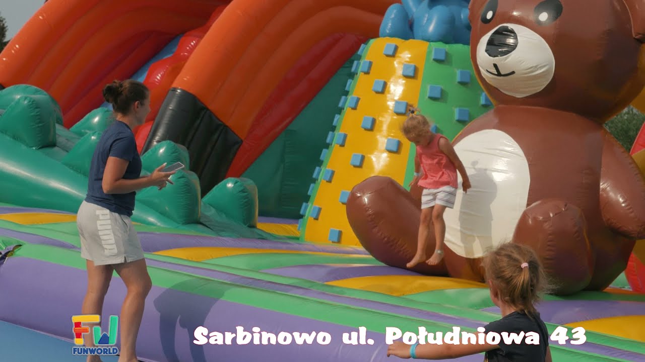 FunWorld - Największy dmuchany park rozrywki - Sarbinowo