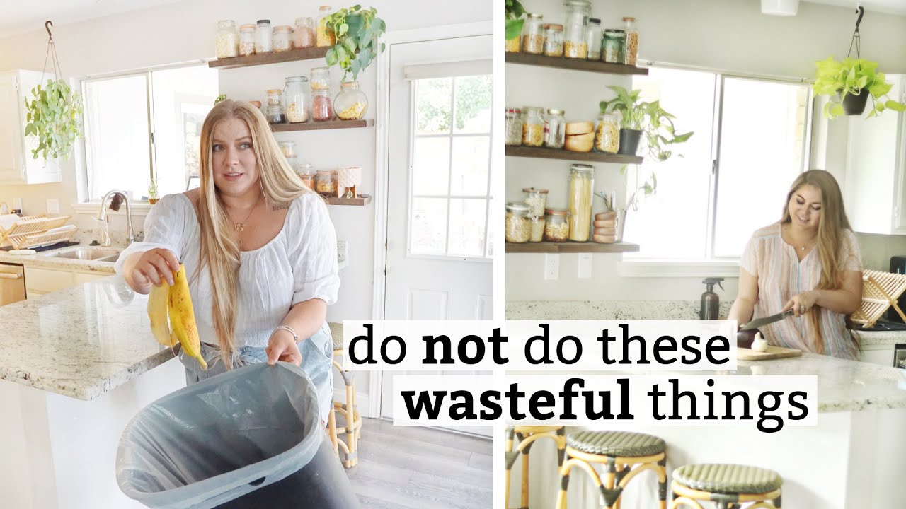 wasteful things I no longer do thanks to eco-minimalism/ zero waste/ sustainable living