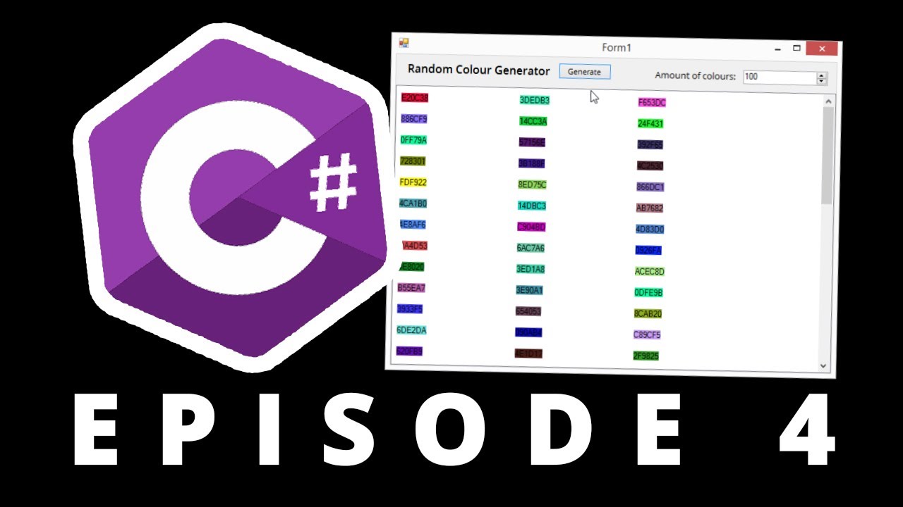 Constructs (and Random Colours) - Visual C# Programming Guide 2019 ...