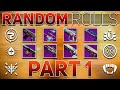 All NEW Legendary Weapon Random Rolls & ENHANCED TRAITS (Part 1) | Destiny 2 Witch Queen