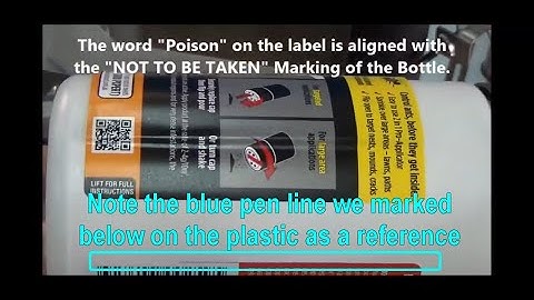 Round Bottle Labeling with Orientation - Booklet Labels to add to the challenge