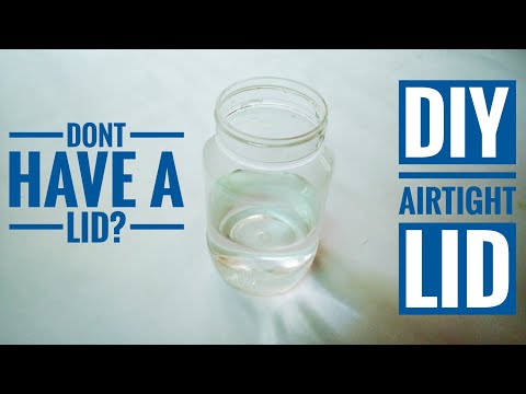 DIY Airtight Lid For Any Container | Only Balloon Needed | DIY -