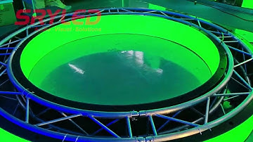 SRYLED Circular LED Screen and Round LED Screen for Outdoor and Indoor