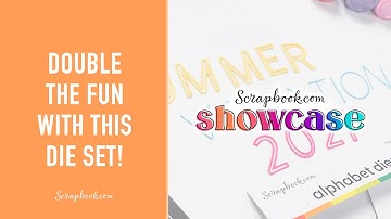 Double the Fun with this Die Set! | Scrapbook.com Exclusives