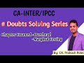# Doubts solving series|CA-INTER/IPCC|Costing
