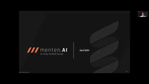 Menten AI - Generative AI for Cyclic Peptide Drug Discovery