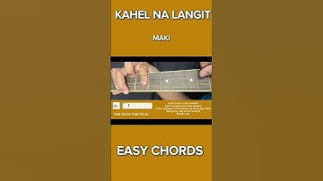 Thumbnail of Kahel Na Langit  | EASY CHORDS  | Maki