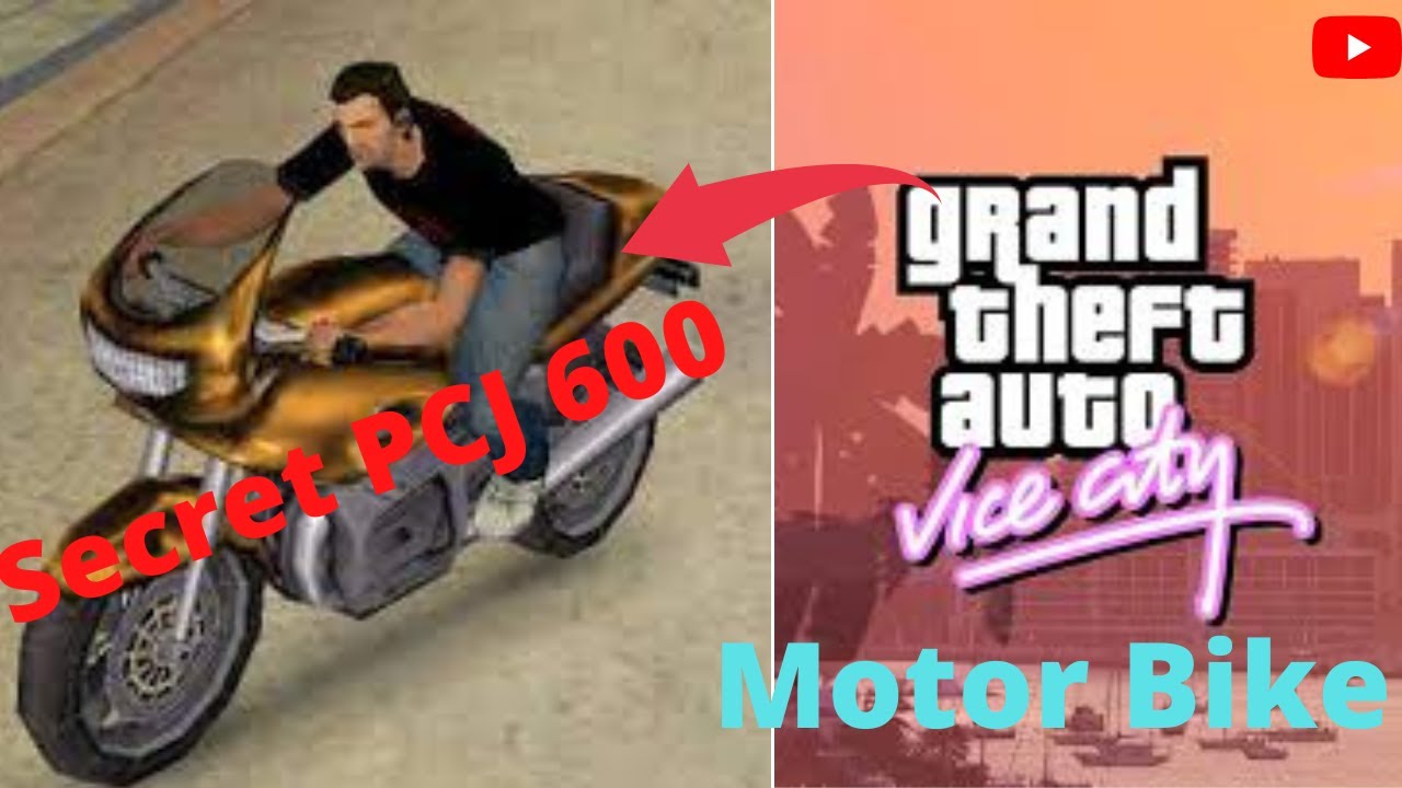 Secret PCJ 600 | Motor Bike | Gta Vice City | Cheat Codes | Gaming Berlin Jrw