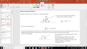 grade 12LS: Linear Momentum (PArt 2)
