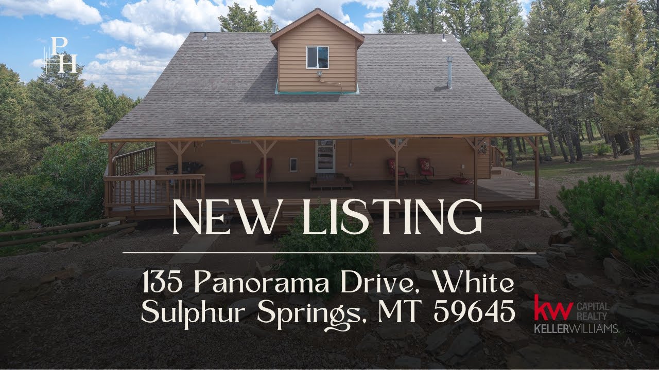 135 Panorama Drive, White Sulphur Springs, MT 59645 – Listed by Heather Lay, KW Capital Realty