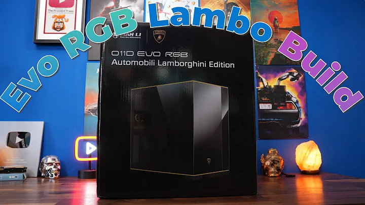 Lian Li O11D Evo RGB Automobili Lamborghini Edition Timelapse build