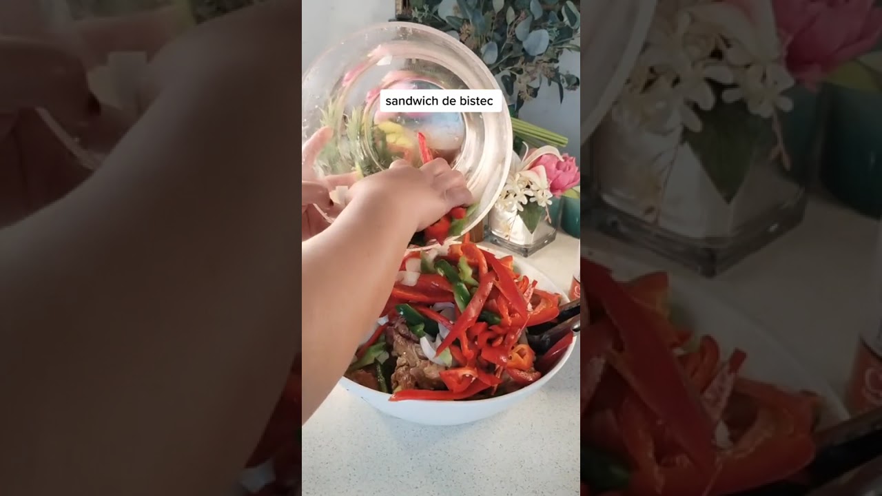 Torta de bistec o sandwich receta fácil pero deliciosa 
