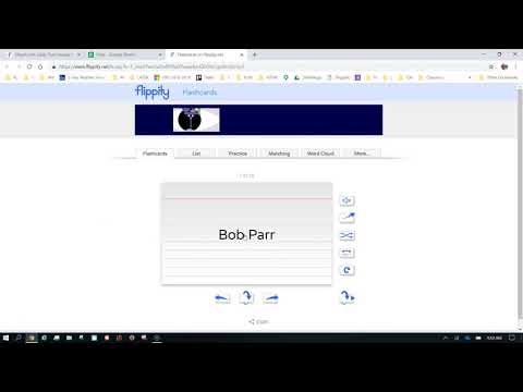 Creating Flippity Flash Cards