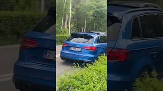 ❕Audi RS3 decat sound! ❕#loud #audi #carspotting #rs3 #shorts