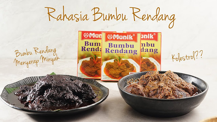 RESEP RENDANG YANG MENYERAP KOLESTROL . | ASAL JANGAN BERLEBIHAN YA #CaraMembuat