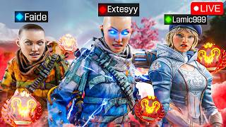 🔴LIVE WRAITH BUFFS WITH FAIDE & LAMIC🔴 Season 28 Predator Ranked Grind In Apex Legends