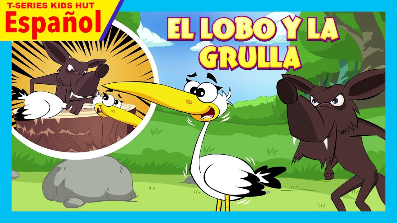 El Lobo y la grulla | Cuentos para niños | Cuentos para dormir para