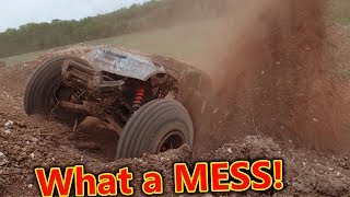 $1200 RC Car gets Muddy!