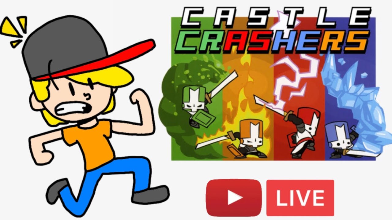 Playing Castle Crashers LIVE!!! || Lukeman141 - Playing Castle Crashers LIVE!!! || Lukeman141