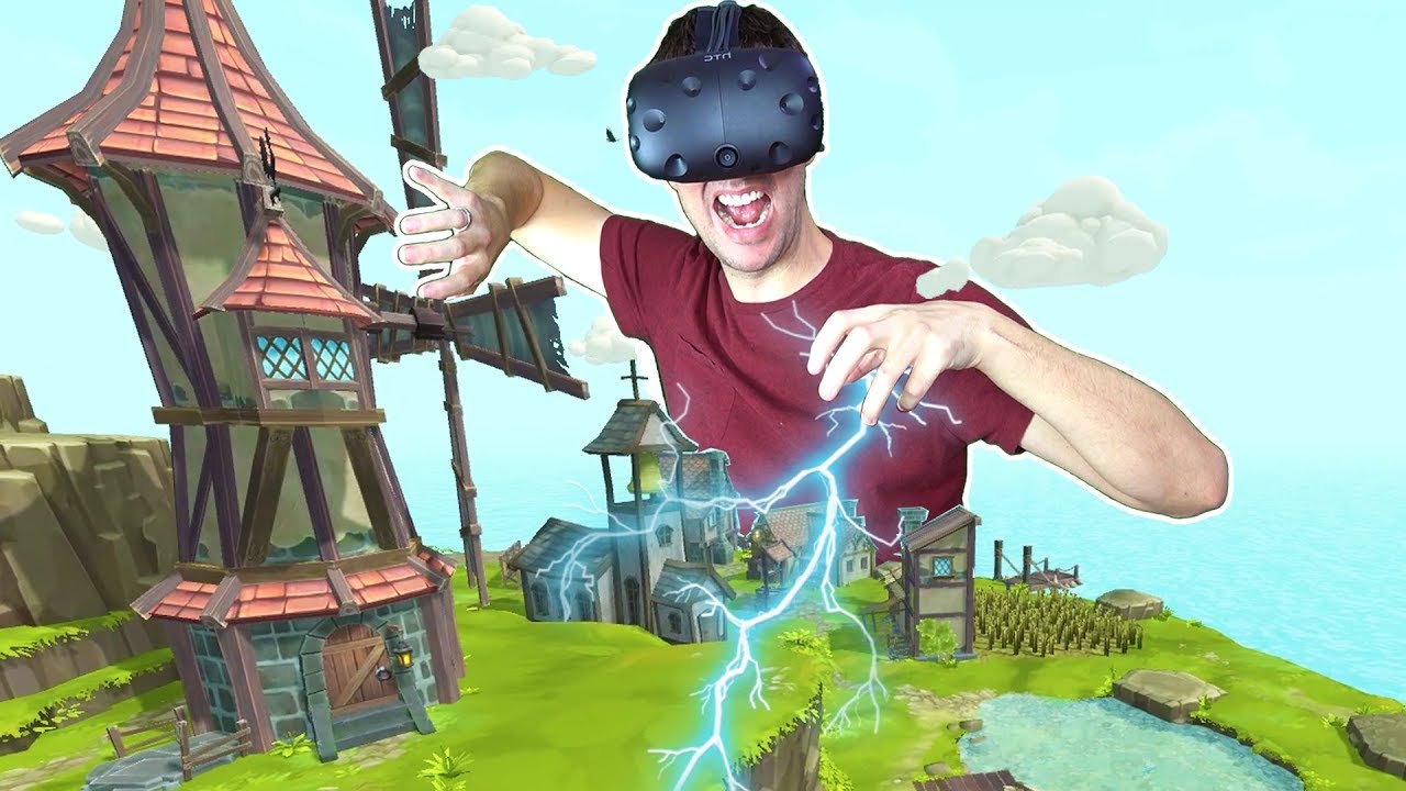 nominelt Tradition At vise BECOMING THE ALL POWERFUL GOD OF A CIVILIZATION IN VR! - Townsmen VR HTC  VIVE Gameplay - YouTube