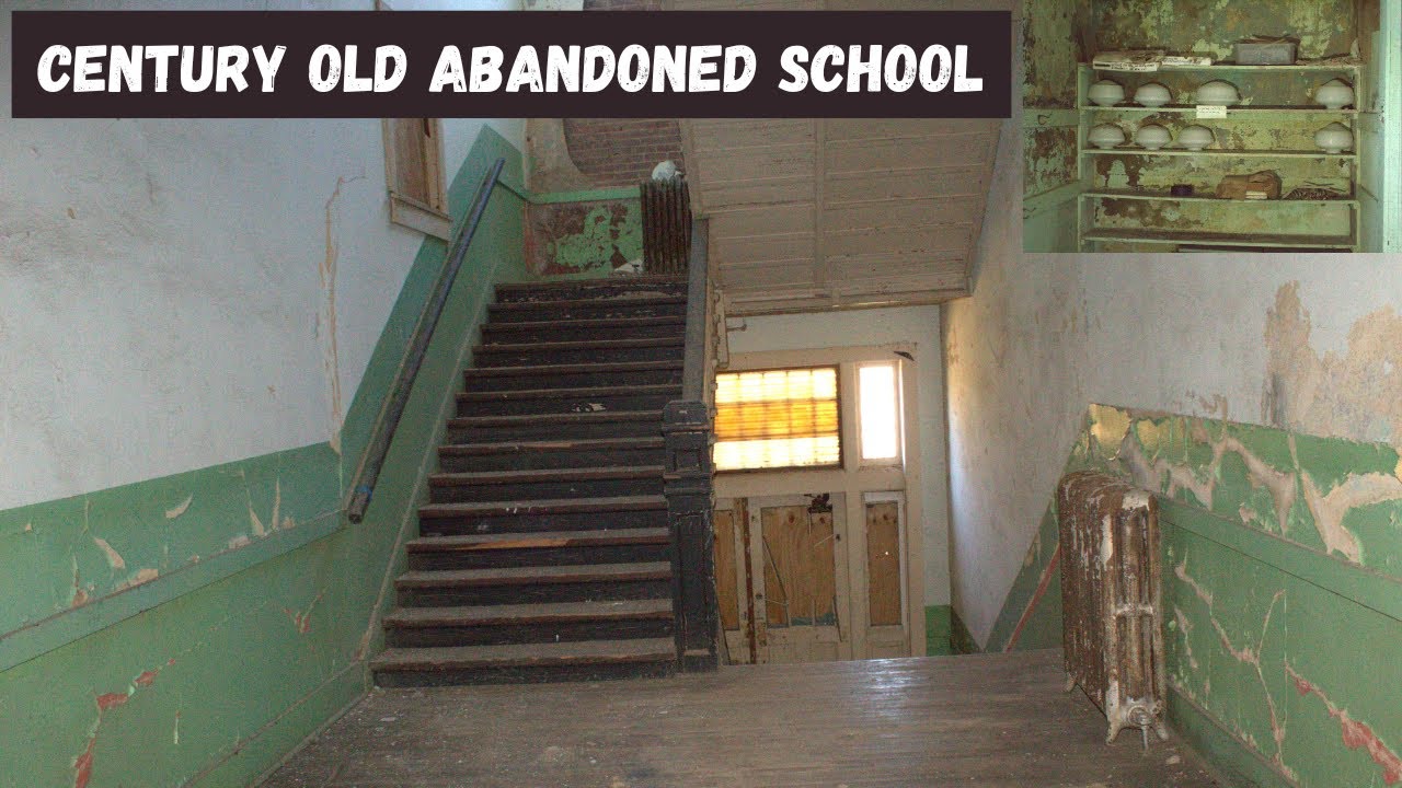 Exploring 100-Year-Old Abandoned School - YouTube