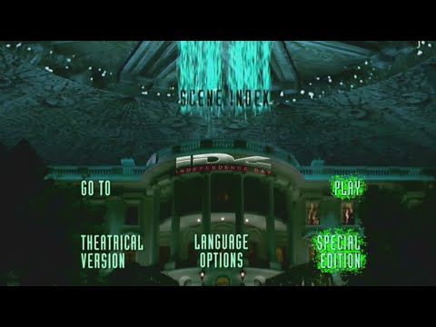 Opening To Independence Day 2000 DVD 2012 2013 Reprint True HQ 