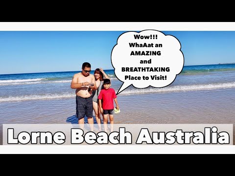 LORNE BEACH | VICTORIA | AUSTRALIA | TRAVEL VLOG | FAMILY BONDING