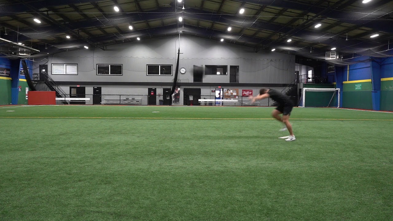 Jumping Medicine Ball Throw From Chest + 15 Yard Sprint YouTube