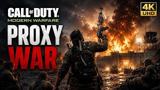 Call of Duty Modern Warfare - Proxy War Gameplay (4K UHD No Commentary)