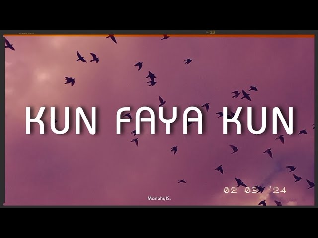 Kun Faya Kun (slowed+reverb) | Rockstar | A.R. Rehman | Manahyl S. class=