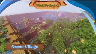 Minecraft Project #2 || Ocean Village || Showcase